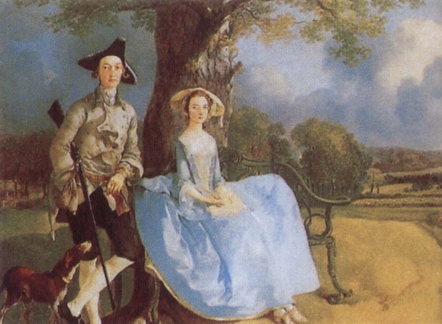 Thomas Gainsborough Mr and Mrs Andrews